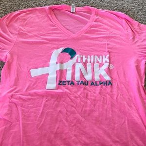 ZTA Think Pink T-shirt